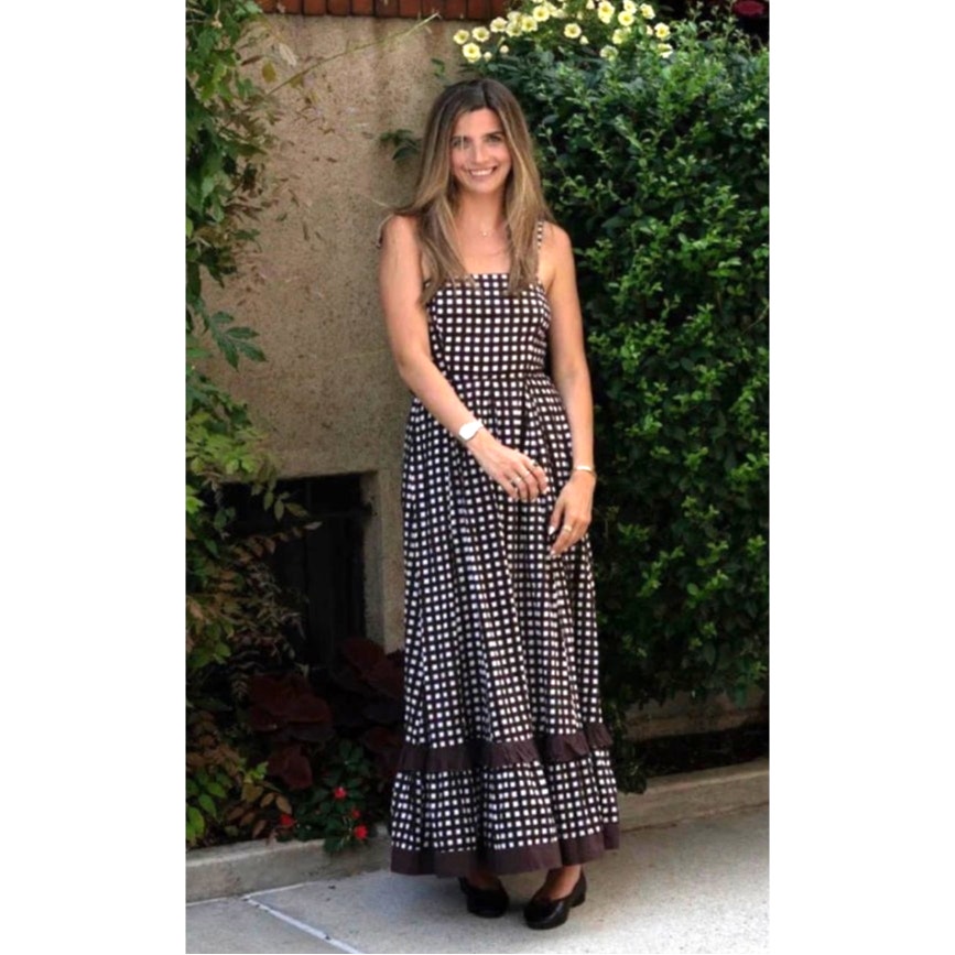Nwt Chakeris Abigail Maxi Dress Sz. Xs